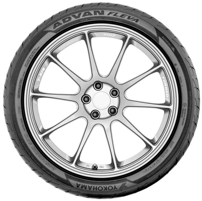 Yokohama Advan Fleva V701 Tire - 195/50R15 82V - 110170130