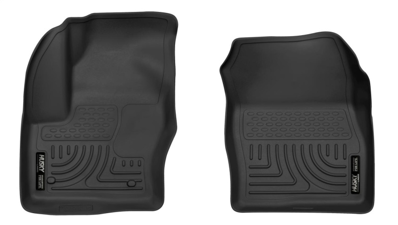 Husky Liners 13-18 Ford C-Max / 13-19 Ford Escape X-act Contour Series Front Floor Liners - Black - 55731