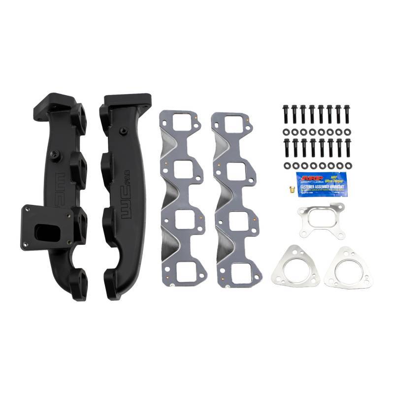Wehrli 17-22 L5P Duramax Billet Exhaust Manifold Kit w/ Gaskets and ARP Hardware - WCF100373