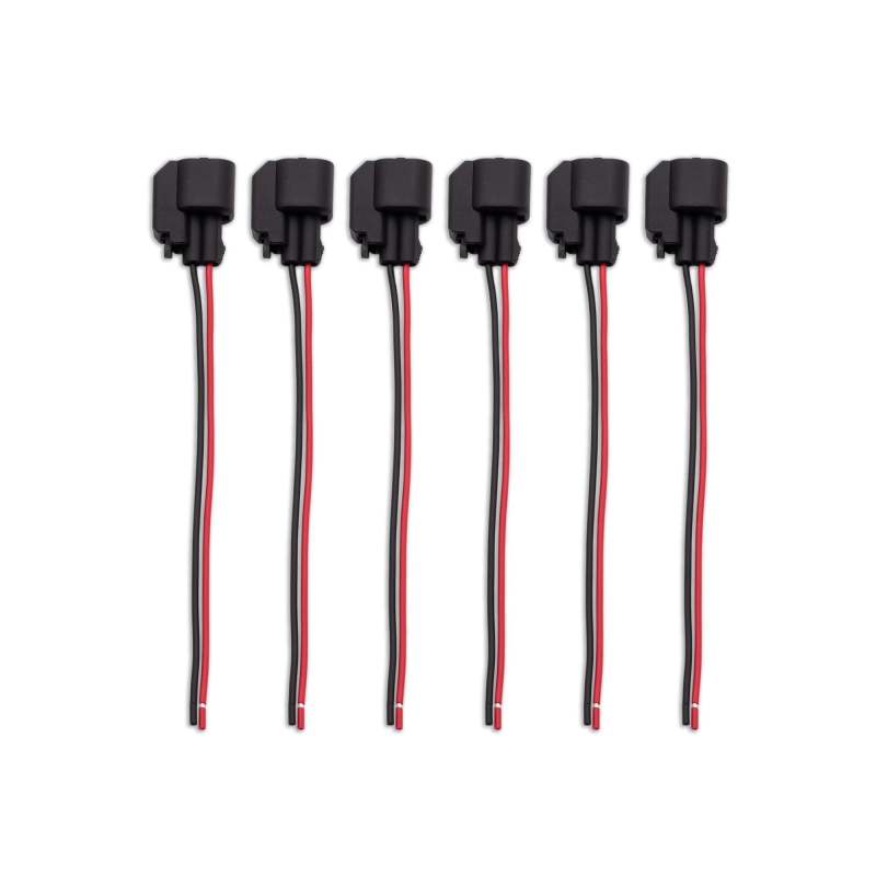 BLOX Racing Injector Pigtail Ev14 Female - Set Of 6 - BXFU-00603-EV14-6