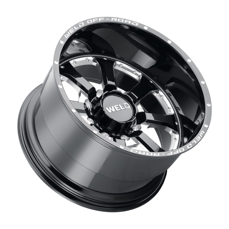 Weld Off-Road W125 20X9 Granada Six 6X135 ET20 BS5.75 Gloss Black MIL 87.1 - W12509089575
