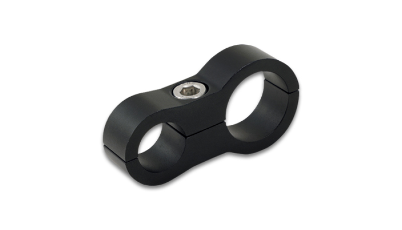 Vibrant Billet Aluminum P-Clamp 3/16in ID - Anodized Black - 20665