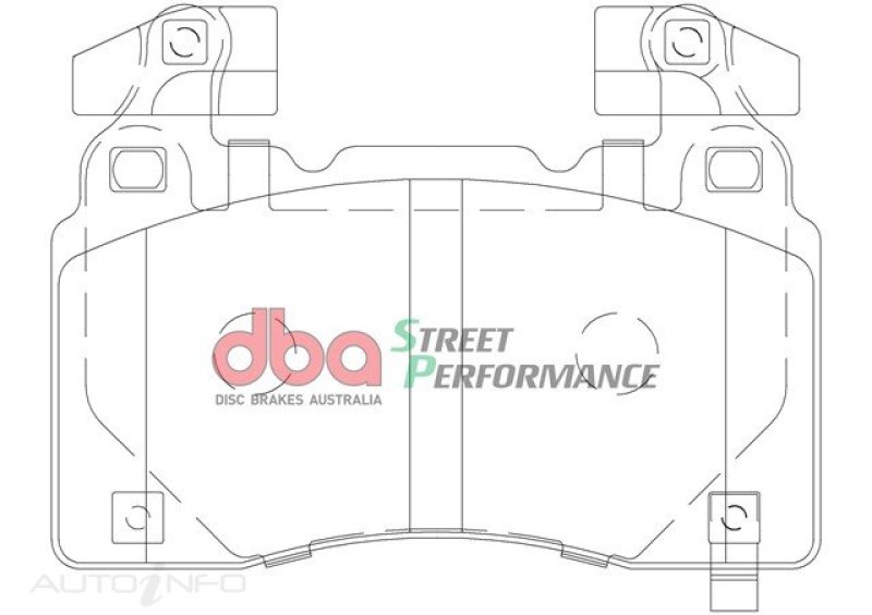 DBA 13-17 Holden VE/VF SSV Brembo (Rectangle Weight) Front SP Performance Brake Pads - DB2358ASP