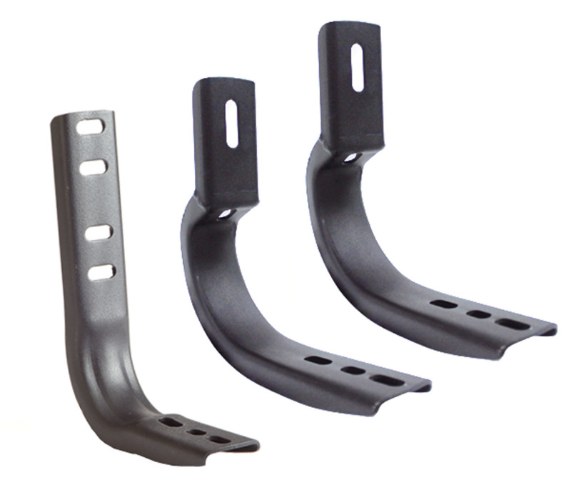 Go Rhino 2022 Toyota Tundra Crew Max / Double Cab 4dr Brackets (For OE Xtreme SideSteps) - Tex. Blk - 6844355