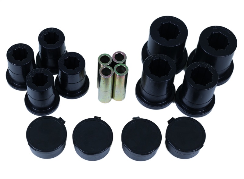 Energy Suspension 05-15 Toyota Tacoma 2WD (5-Lug) Front Control Arm Bushing Set - Black - 8.3142G