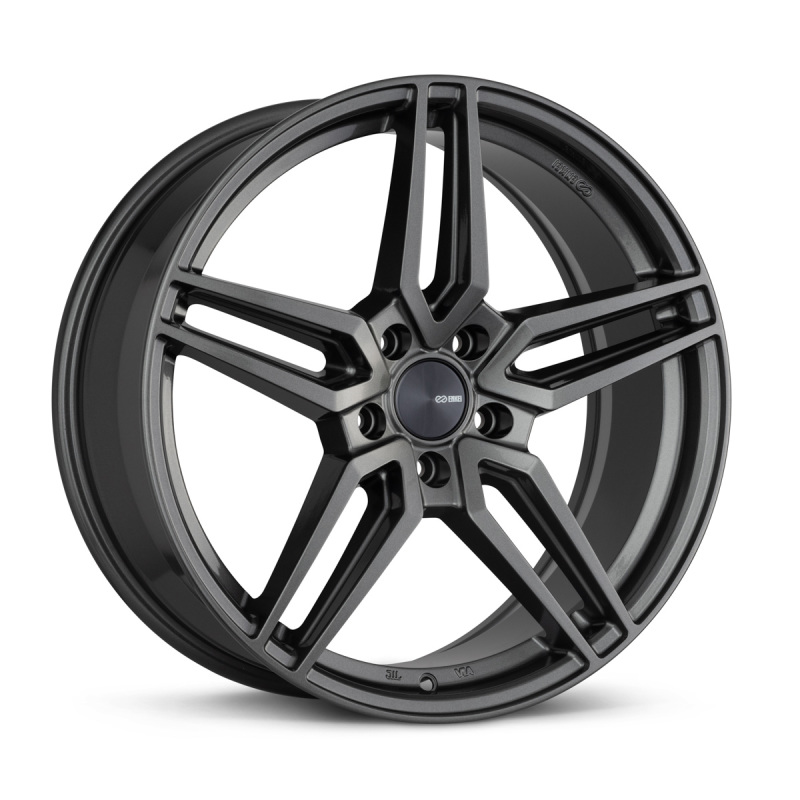 Enkei Victory 19x8 5x112 45mm Offset 72.6mm Bore Anthracite Wheel - 532-980-4445AP