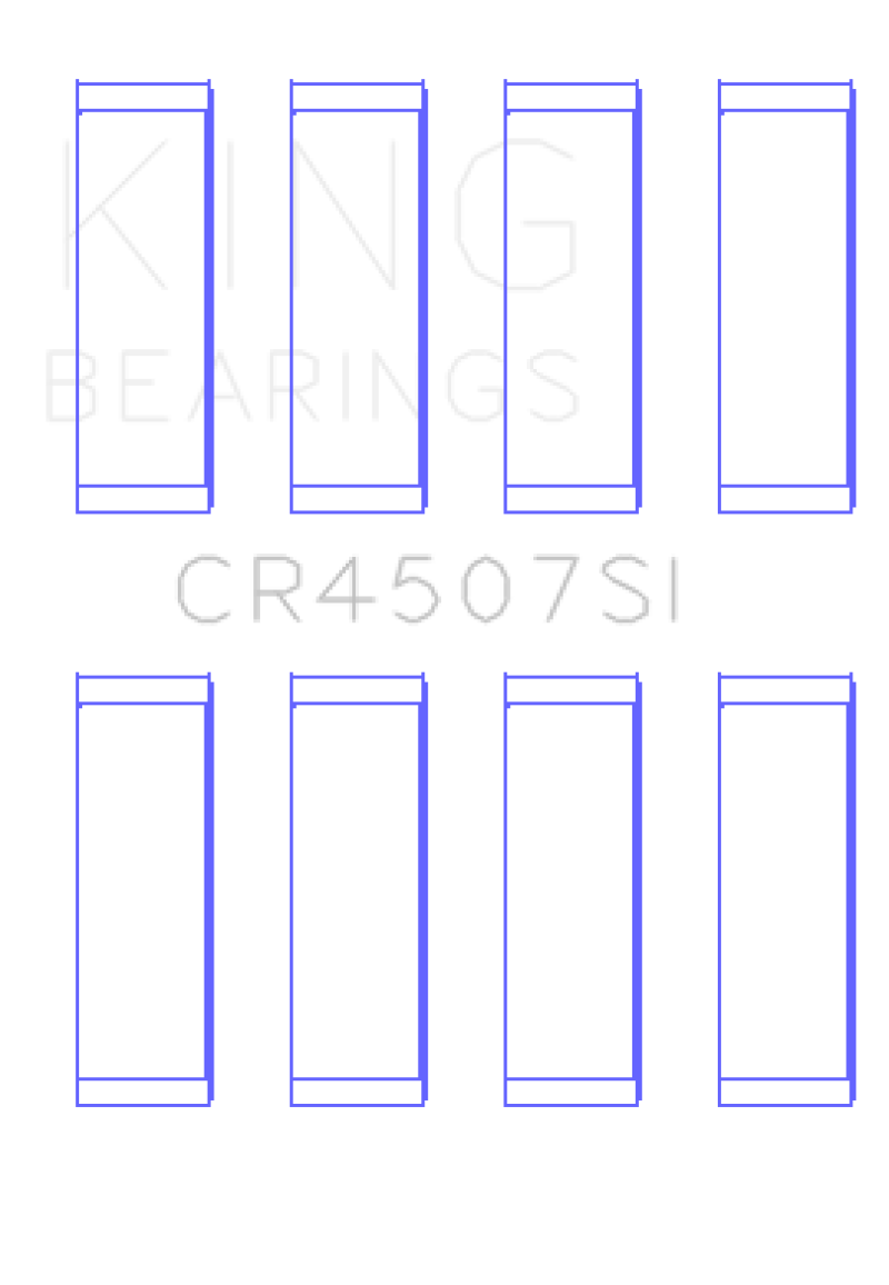 King Mazda MZR 2.3L 16v / Ford Duratec 2.3L 16v (Size +.75) Connecting Rod Bearing Set (Set of 4) - CR4507SI0.75