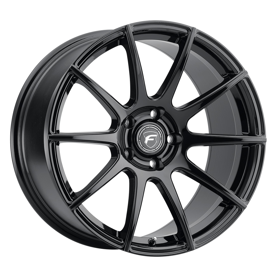 Forgestar CF10 19x9.0 / 5x114.3 BP / ET35 / 6.4in BS Gloss Black Wheel - F10199065P35