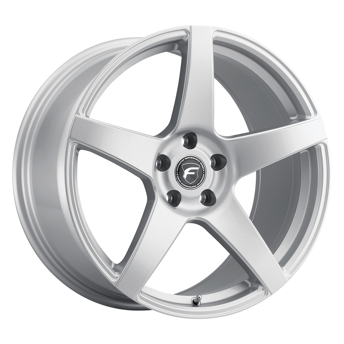 Forgestar CF5 20x9 / 5x114.3 BP / ET35 / 6.4in BS Gloss Silver Wheel - F11609065P35