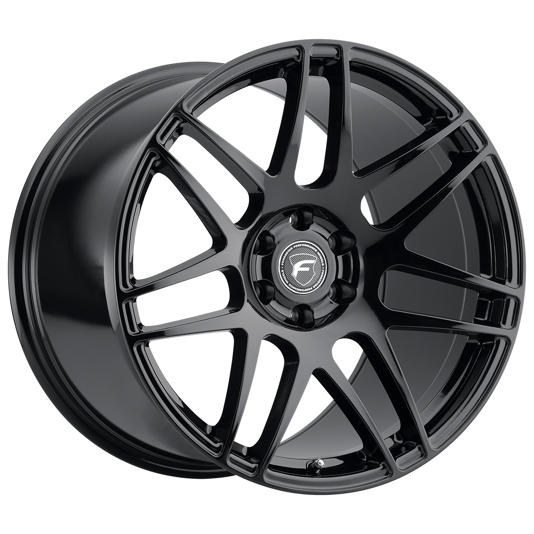 Forgestar F14 18x13 / 6x114.3 BP / ET62 / 9.4in BS Gloss Black Wheel - F25183076P62
