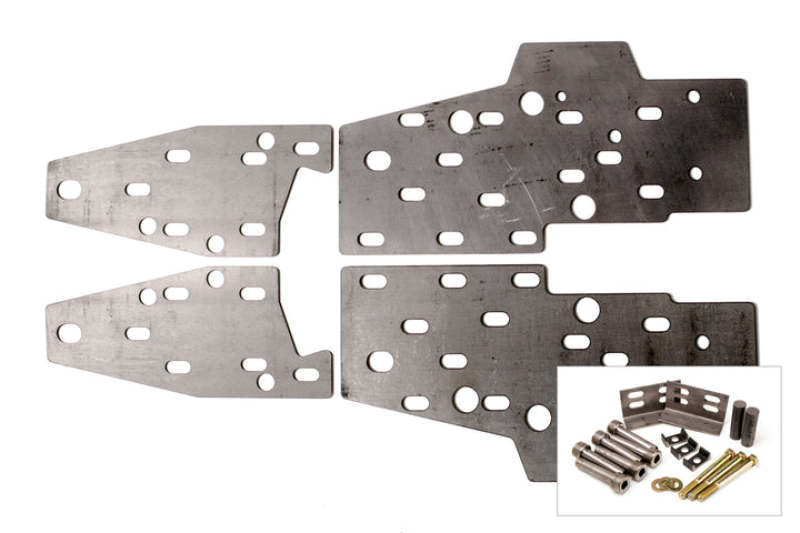 JKS Manufacturing Jeep Cherokee XJ HD Front Unibody Reinforcement Plates - JKSOGS962