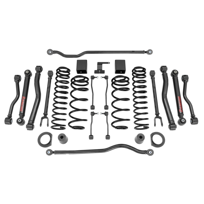 Rancho 18-20 Jeep Wrangler Fr and R Short Arm Suspension System - Master Part Number - RS66125B