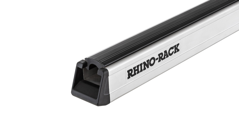 Rhino-Rack 91-97 Toyota Previa 5 Door Wagon Heavy Duty RLTF Track Mount 2 Bar Roof Rack - Silver - JA8731
