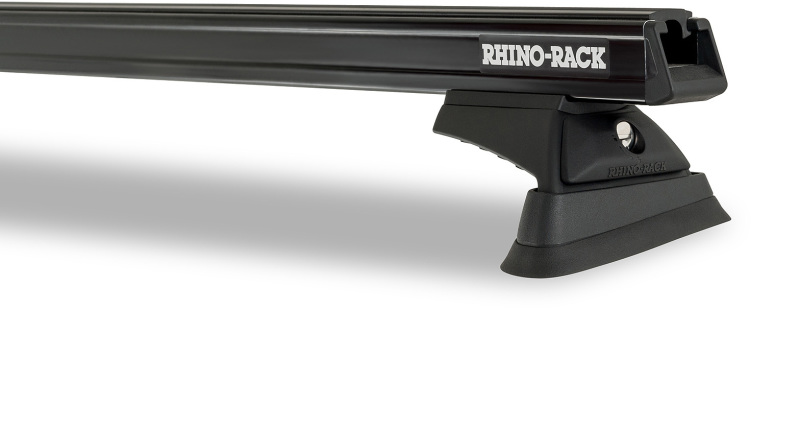 Rhino-Rack 05-16 Land Rover LR3 & LR4 4 Door SUV Heavy Duty RCL 2 Bar Roof Rack - Black - JA9951