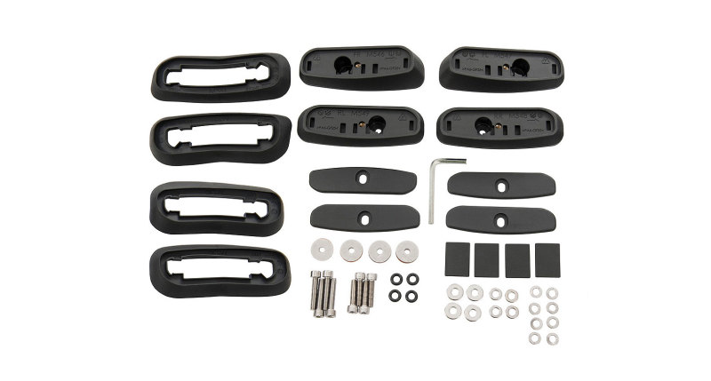 Rhino-Rack 11-20 Volkswagen Amarok RCP Base Kit - 4 pcs - RCP24-BK