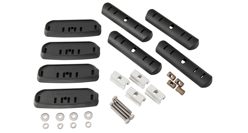 Rhino-Rack 17-21 Nissan Titan RCP Base Kit - 4 pcs - RCP58-BK