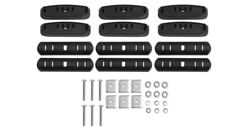 Rhino-Rack Base Kit for Mercedes-Benz Sprinter (6 pcs) - RCP79-BK