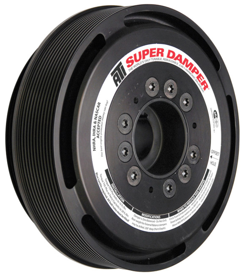 ATI Damper - 7.53in - Alum - 11 & 6 Grv - LS9 - Y Body - OEM Size - Zr1 - ATI918634