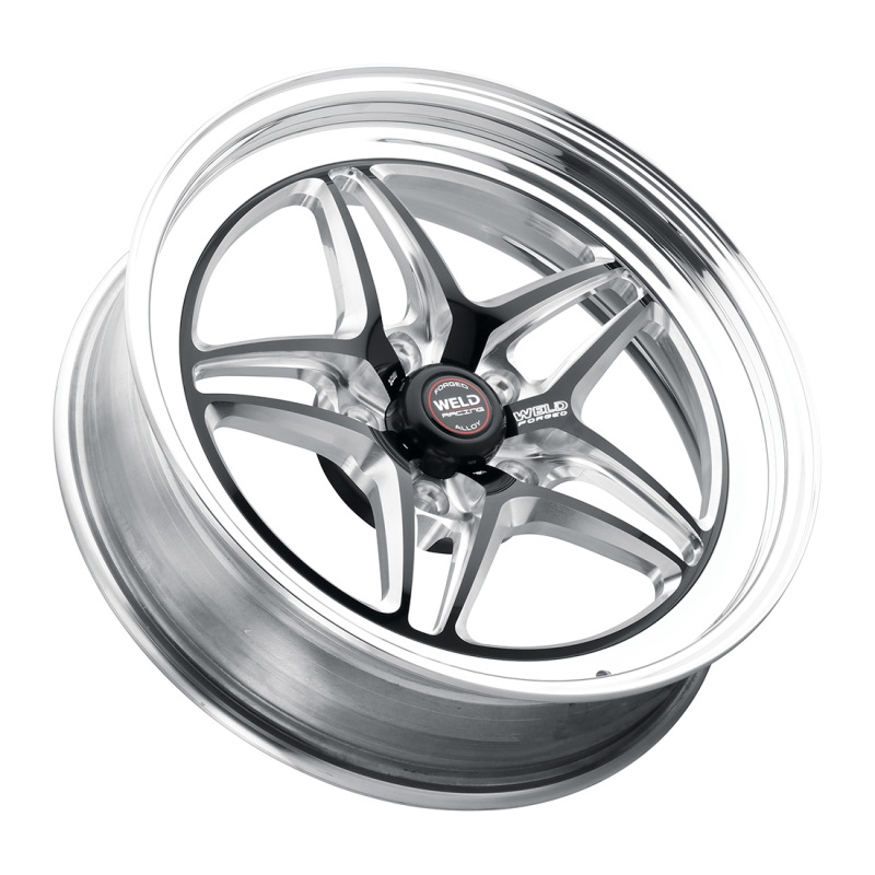 Weld S81 17x10 / 5x120 BP / 7.2in. BS (43mm Offset) Black Wheel (High Pad) - 81HB7100N72A