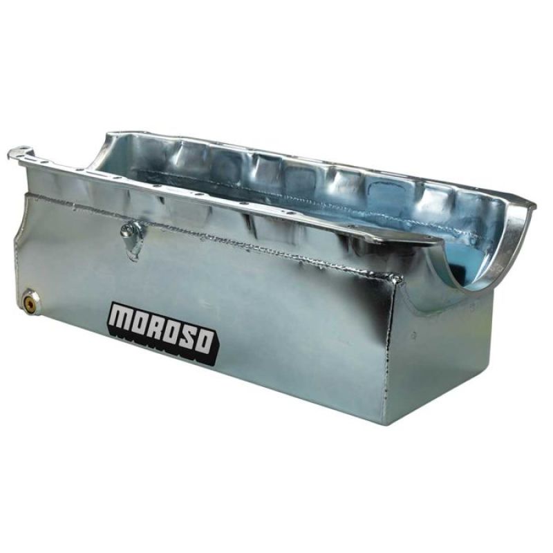 Moroso GM BBC Stroker Straight Box Sump Oil Pan - 20025