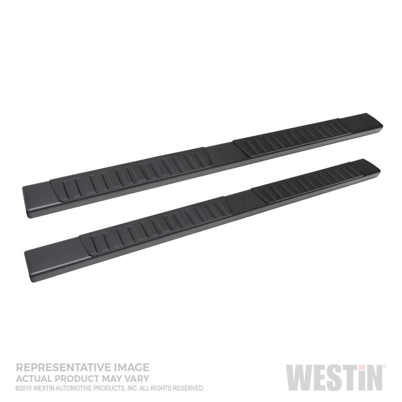 Westin 19-22 Chevrolet Silverado 1500 DC (Excl. 2019 LD/Limited) R7 Nerf Step Bars - Black - 28-71265