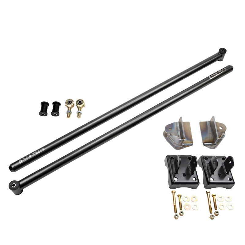 Wehrli 2011-2022 Ford Power Stroke SCLB & CCLB 68in Traction Bar KIT Gloss Black - WCF100399-GB