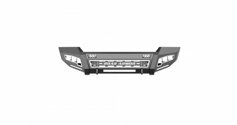 Road Armor 11-16 Ford F-450/550 iDentity FR Bumper Full Kit  - Black Light Tex. - 6114DF-B1-P3-MR-BH-B