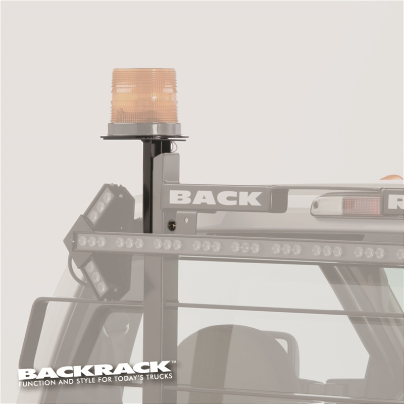 BackRack Light Bracket 6-1/2in Base Drivers Side - 81001