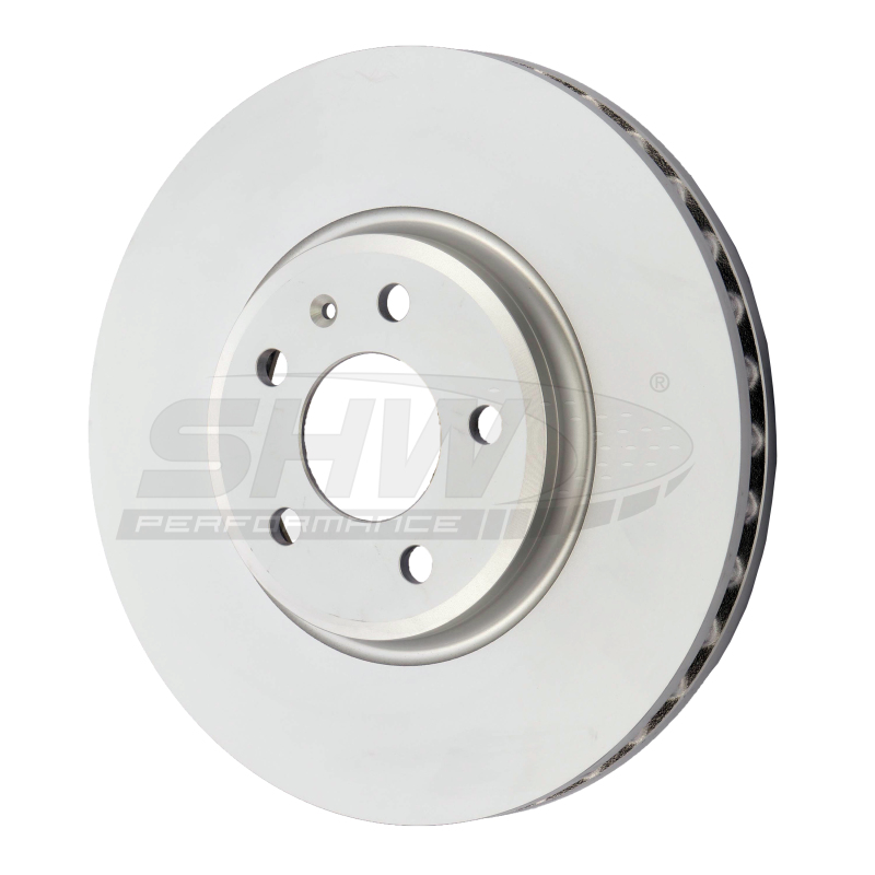 SHW 09-11 Audi A4 2.0L Front Smooth Monobloc Brake Rotor - AFX34814