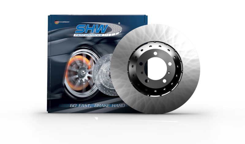 SHW 08-10 Porsche Cayenne Turbo 4.8L Right Front Smooth Lightweight Brake Rotor - PFR47518
