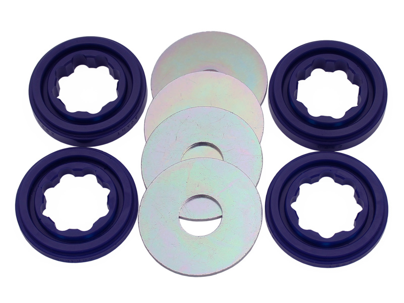 SuperPro 1993 Toyota Supra Twin Turbo Rear Subframe Insert Bushings Rearward Positions - SPF2520K