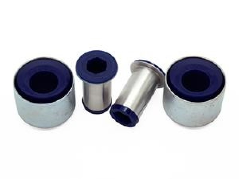 SuperPro 2002 Mini Cooper Base Fr Lower Inner Rearward Control Arm Bushing Kit Double Offset +Caster - SPF4476-80K