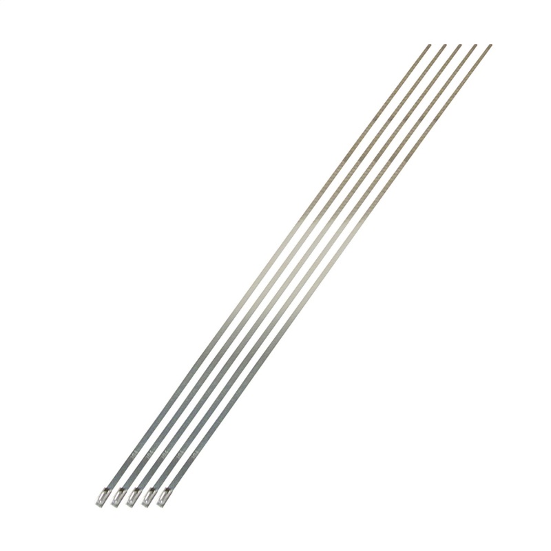 DEI Stainless Steel Locking Tie 14in - 5 per pack - 10202