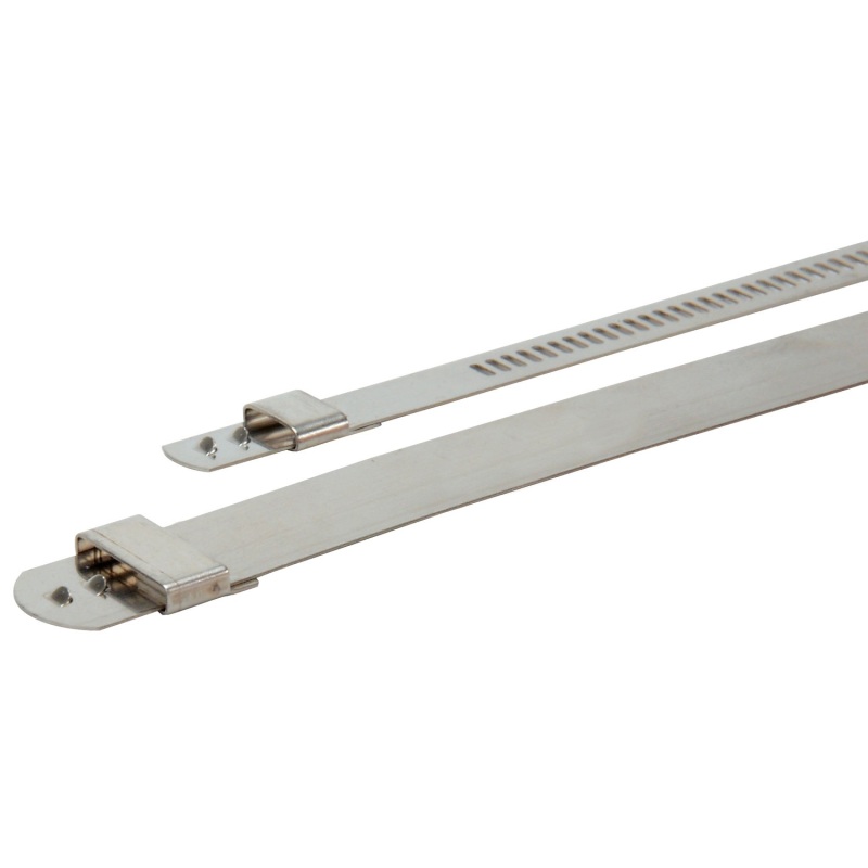 DEI Stainless Steel Positive Locking Tie 1/4in (7mm) x 20in - 10 per pack - 10210