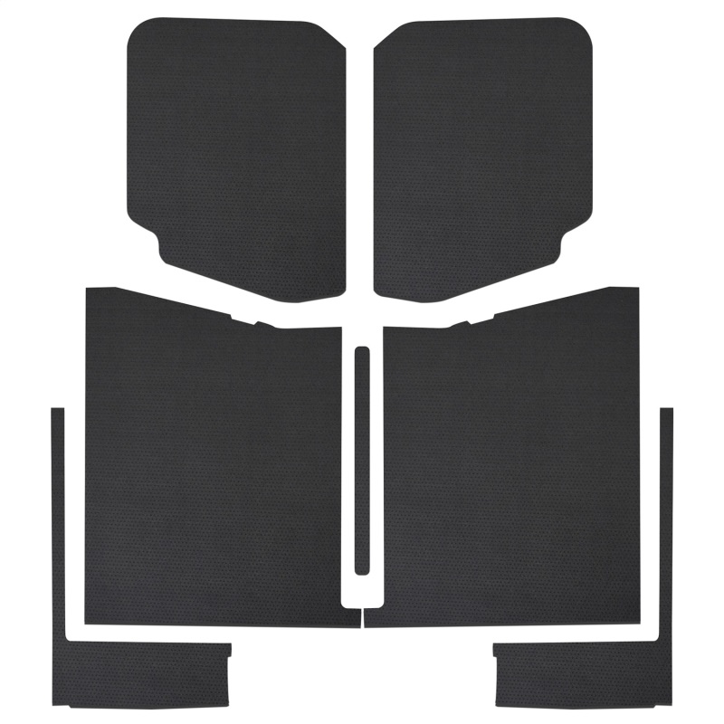 DEI 2019-Up Jeep Gladiator Leather Look Headliner Complete Kit 7-pc - Black - 50187