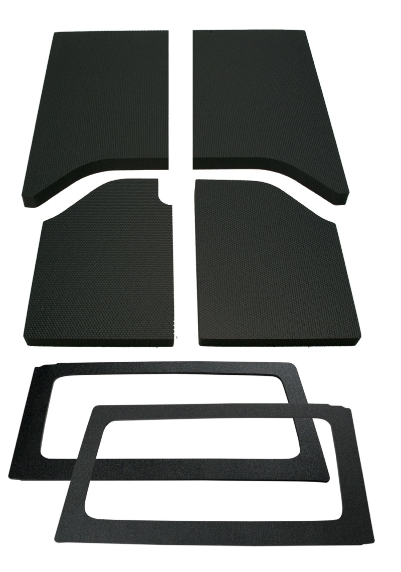 DEI 07-18 Jeep Wrangler JK 2-Door Headliner Complete Kit - Black - 50285