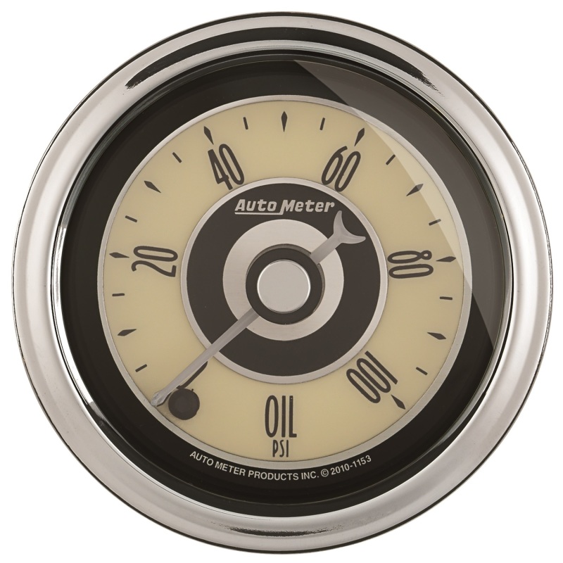 Autometer Cruiser Ad 2-1/16in Full Sweep Electric 0-100 PSI Oil Pressure Gauge - 1152
