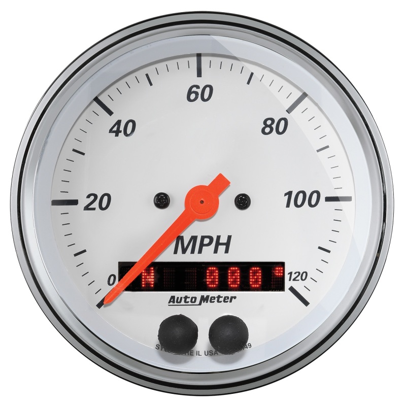 Autometer 3-3/8in 120MPH GPS Speedometer Gauge - 1349