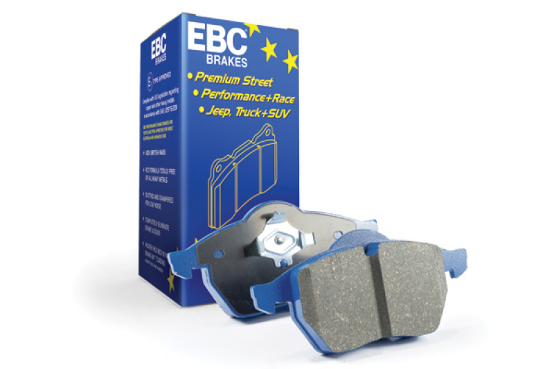 EBC 06-13 Audi A3 2.0T (Girling Rear Caliper) Bluestuff Front Brake Pads - DP51517NDX