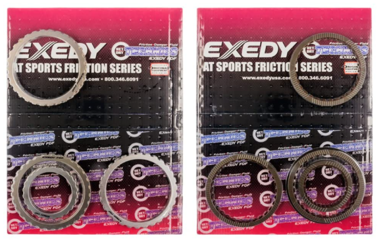 Exedy 11-16 Mustang 3.7L/5.0L 6Spd RWD (07+ 6R80)/15-16 Mustang 2.3L Stg 2 HP Friction Kit w/Steels - EFK291HP2STL