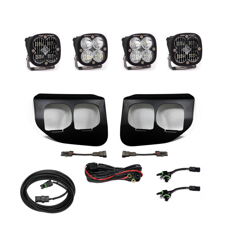 Baja Designs Ford Super Duty (20-On) Fog Lights Dual FPK SAE/Sport DC Baja Designs - 447738