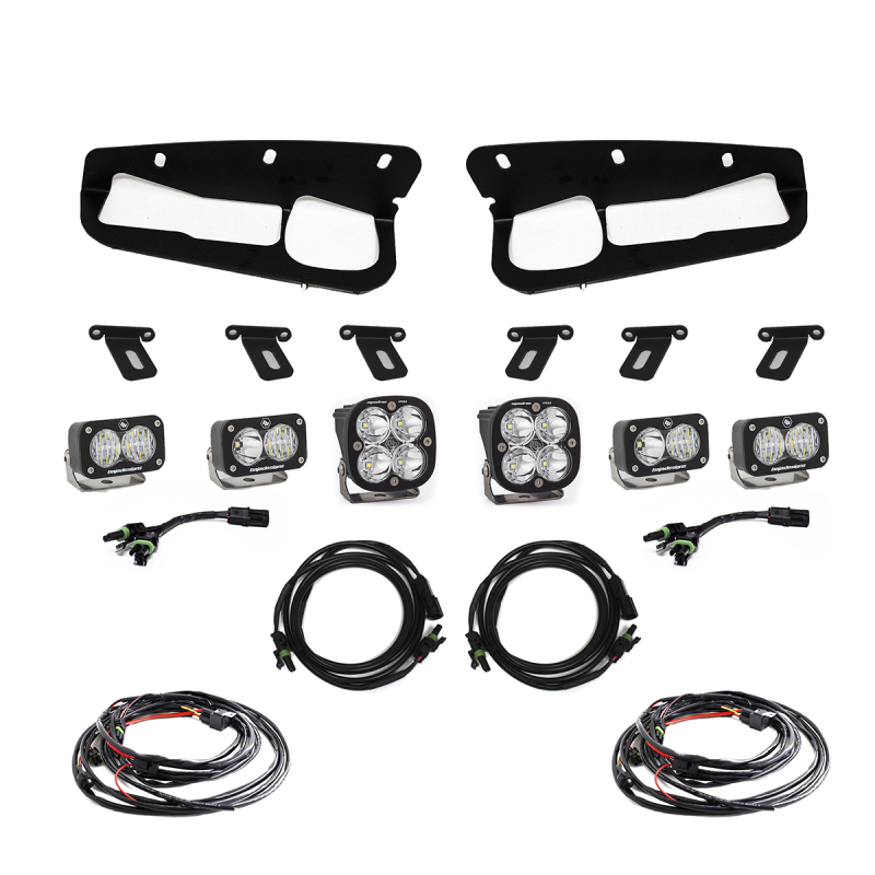 Baja Designs 2021+ Ford Bronco Fog Pocket Kit - 447763