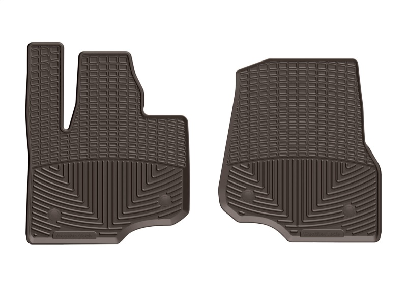 WeatherTech 2018+ Lincoln Navigator / Navigator L Front Rubber Mats - Cocoa - W477CO