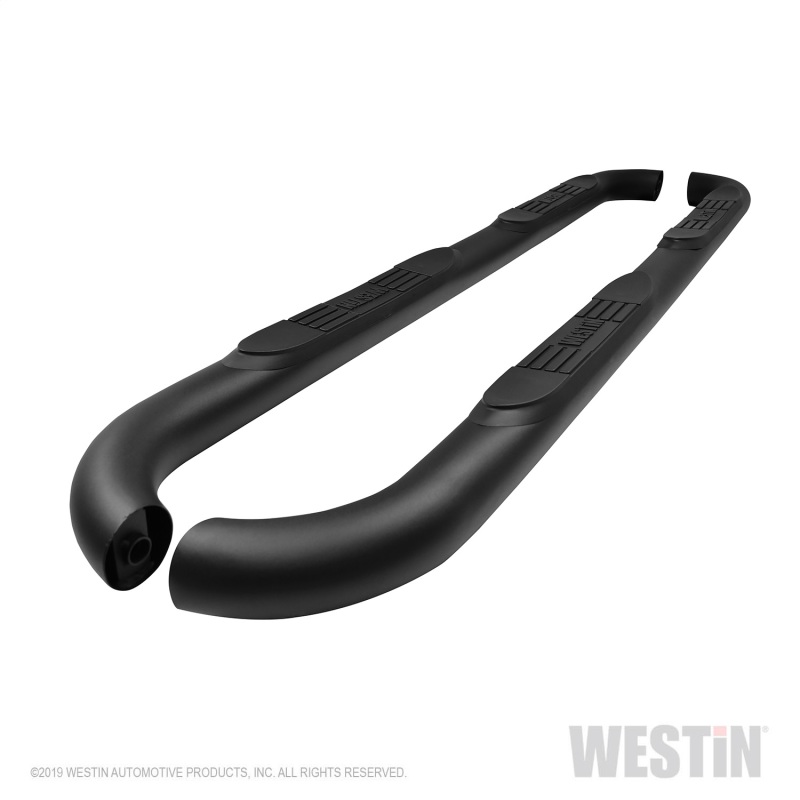 Westin 18-22 Jeep Wrangler JLU 4dr. E-Series 3 Nerf Step Bars - Tex. Blk - 23-4065