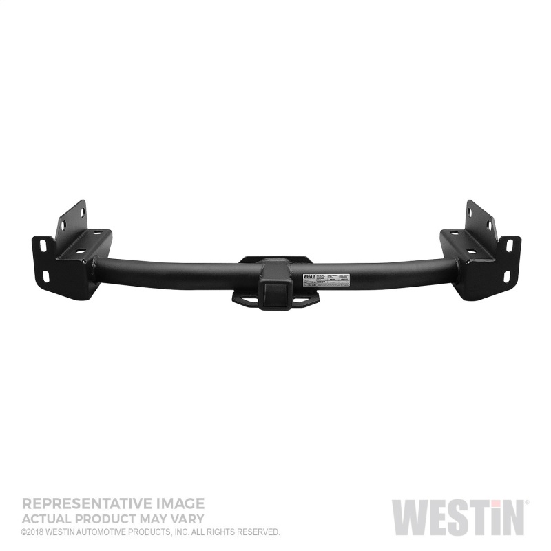 Westin 19-22 RAM 1500 (Excl. Classic) Hitch Accessory for Outlaw Rear Bumper ONLY - Tex. Blk - 58-81075H