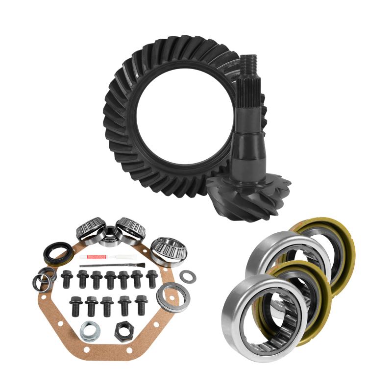 Yukon Gear ZF 9.25in CHY 3.91 Rear Ring & Pinion Install Kit Axle Bearings & Seal - YGK2084