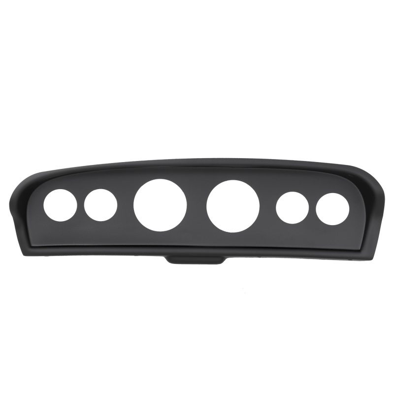 Autometer 61-66 Ford F100 Direct Fit (2 3-3/8in. & 4 2-1/16in.) Gauge Pod - Black Finish - 2144