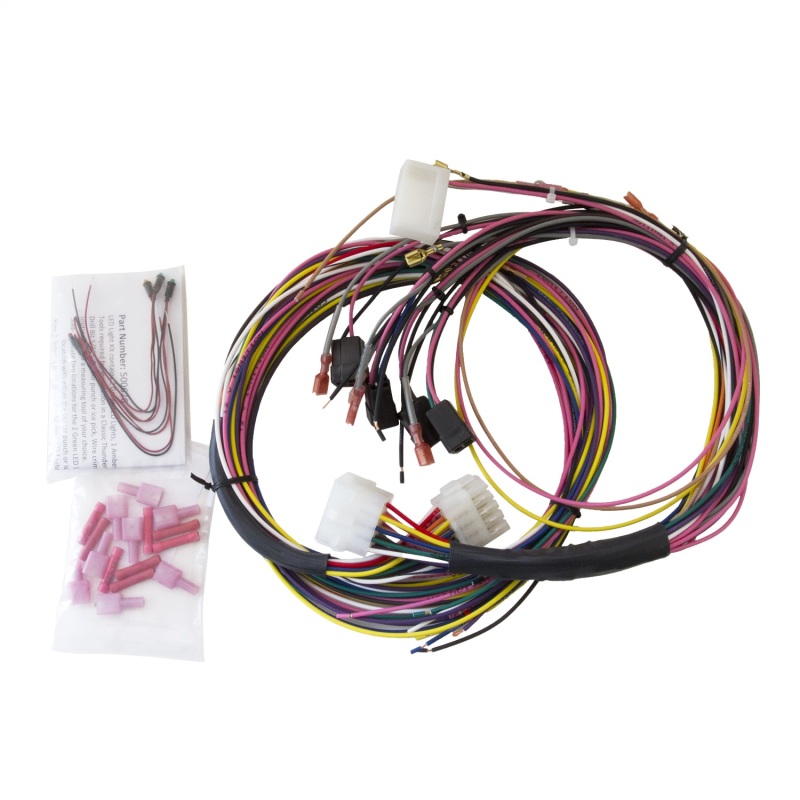 Autometer Universal Gauge Wiring Harness Kit for Tach/Speedo/Elec Gauges Including Led Indicators - 2198