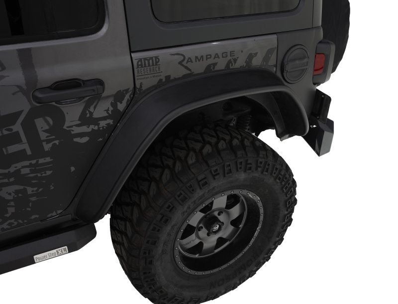 Bushwacker YA FF Jeep Flat Style 2 Piece - 10100-07