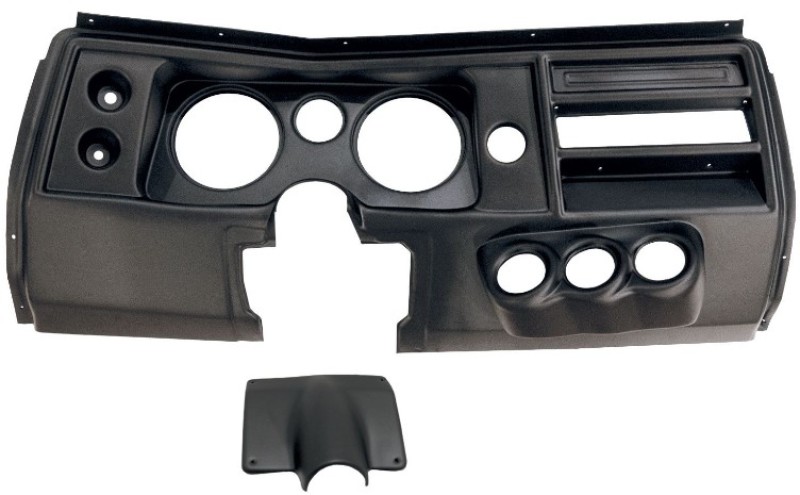 Autometer 1968 Chevrolet Chevelle No Vent Direct Fit Gauge Panel 5in x2 / 2-1/16in x4 - 2903